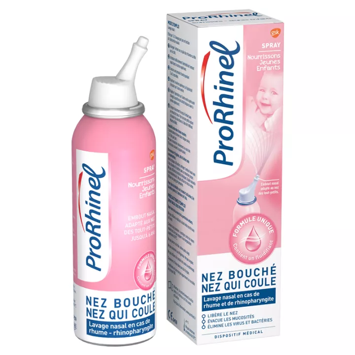 Prorhinel Spray Nasal Bebés e Crianças Pequenas 100 ml