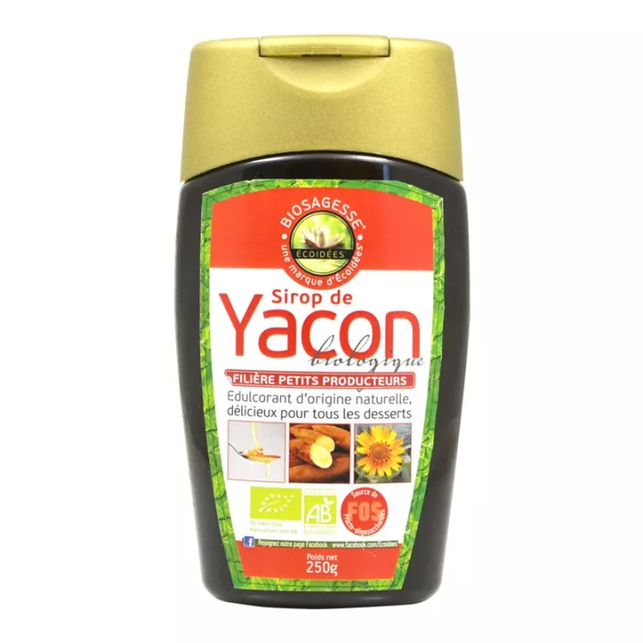 Ecoidées Jarabe de Yacón Ecológico Frasco 250 g