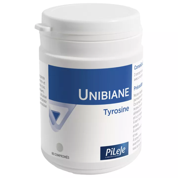 UNIBIANE TYROSINE 60 Tabletten Pileje