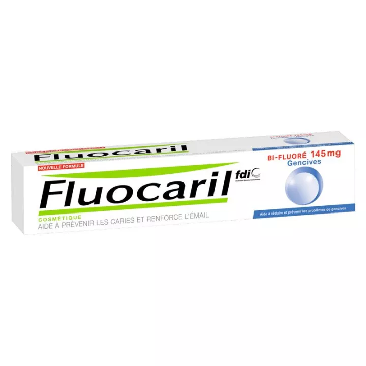 Fluocaril bifluorado 145 mg, gomas de creme dental