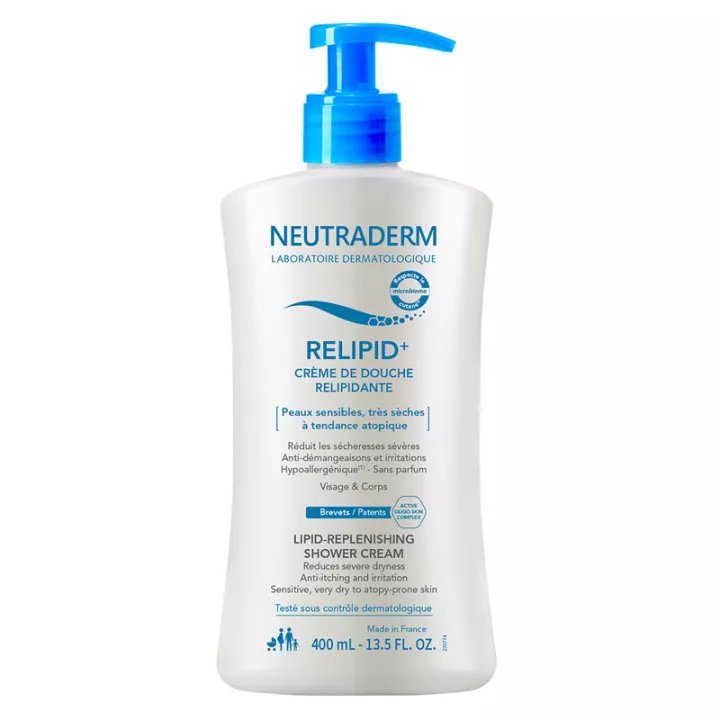 NEUTRADERM RELIPID + Relipidant doucheroom 400ml