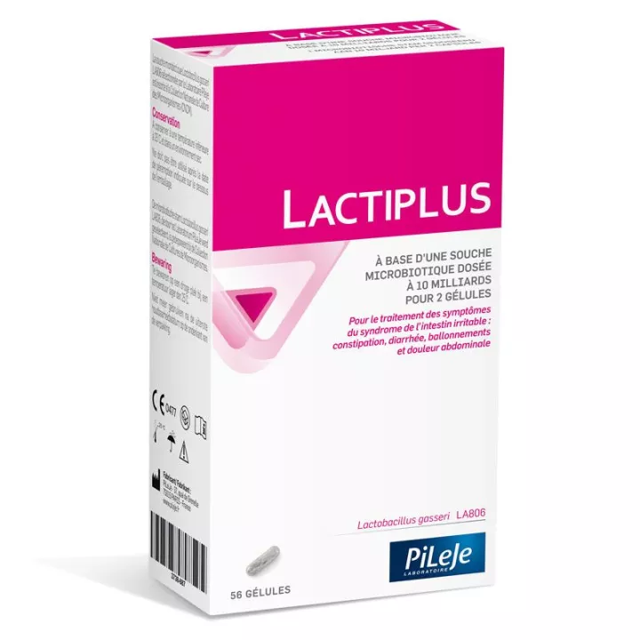 Lactiplus Pileje Lactobacillus Gasseri 56 cápsulas