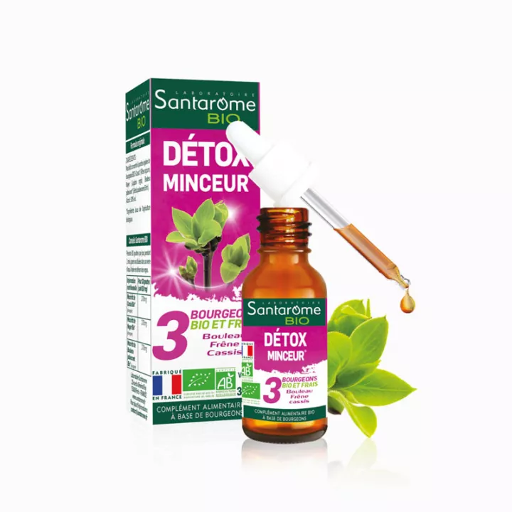 SANTAROME COMPLEXE BOURGEON détox minceur 30ml