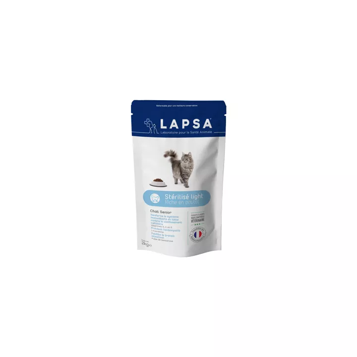 Crocchetta Light Sterilizzata Cat Lapsa Senior 2 Kg
