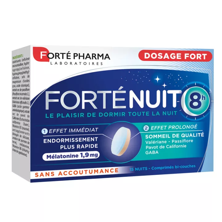 Forté Pharma FORTENUIT 8H 15 Tabletten