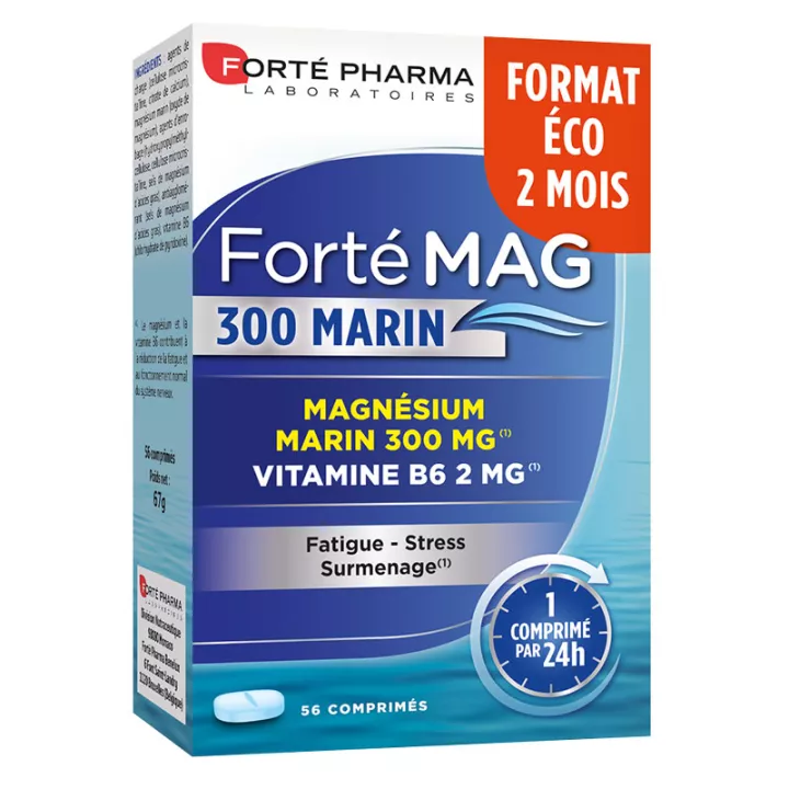 Forté Pharma MAGNE 300 MARINE 56 tablets