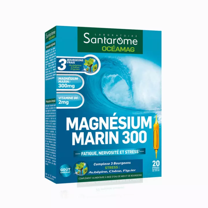 SANTAROME Marine Magnesium 300 20 Ampullen 10ml