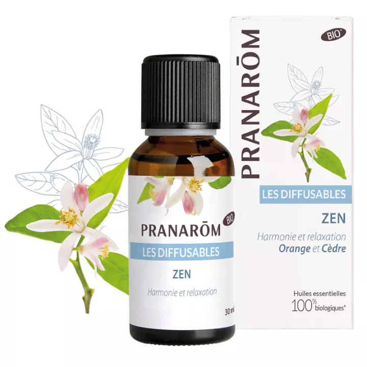 Diffusion Zen Pranarom Essential Oil 30ml