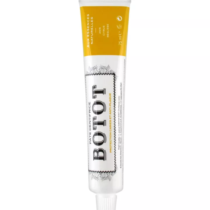 BOTOT Dentifrice Anti-plaque Naturel