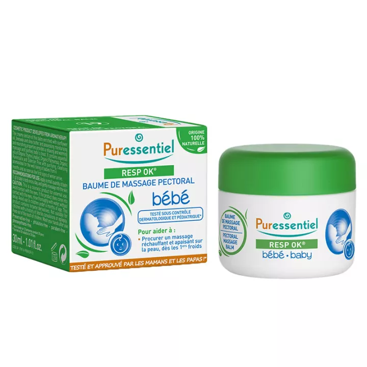 Respiratory balm with essential oils PURESSENTIEL