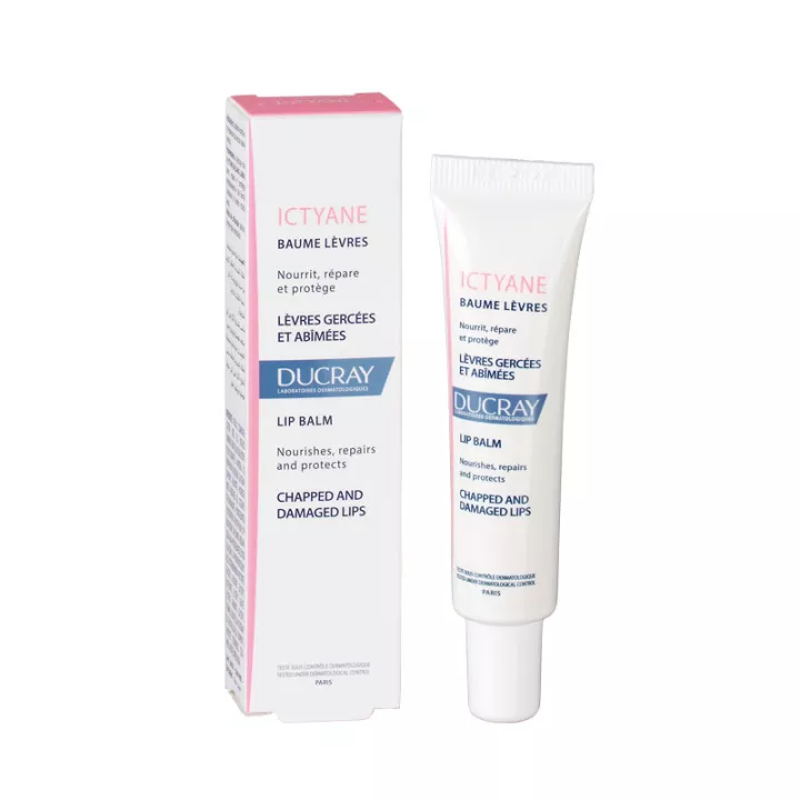 Ducray ICTYANE lip balm 15ml hidratação intensa