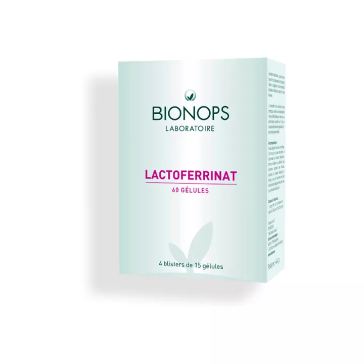 LACTOFERRINAT Lactoferrina 60 cápsulas Bionops