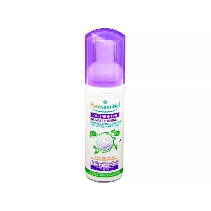 Puressentiel Wash Foam Higiene orgânica suave 150ml