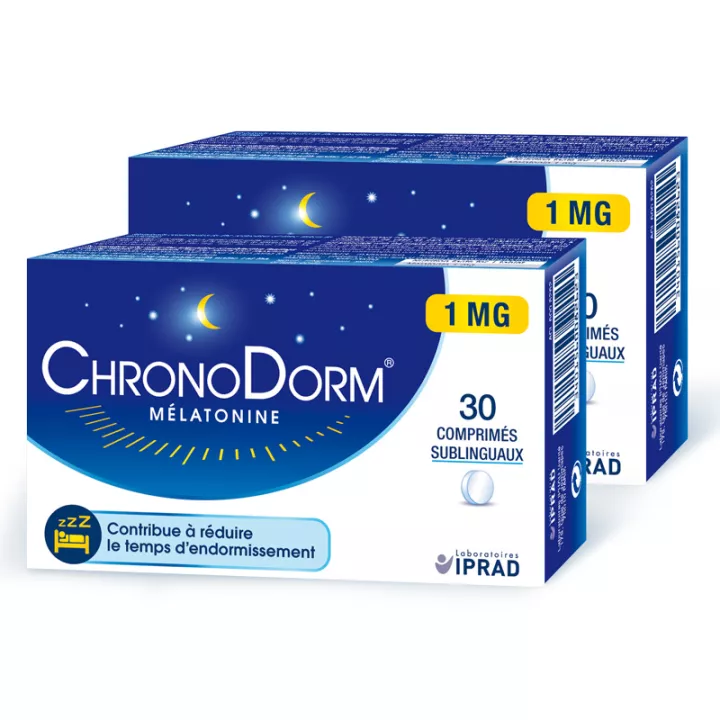 ChronoDorm Melatonin 1 mg 30 Tabletten im Schlaf