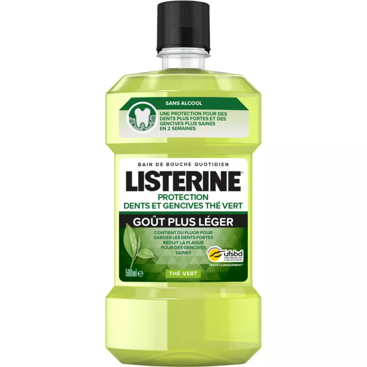 Listerine Bain de Bouche Anti-Caries goût léger 500ml