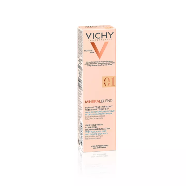 Mineral FoundationBlend Hidratante Vichy Tintas Claras