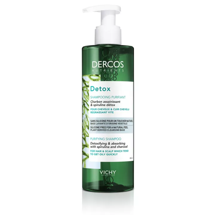 Dercos Nutrients Detox shampoo 250 ml