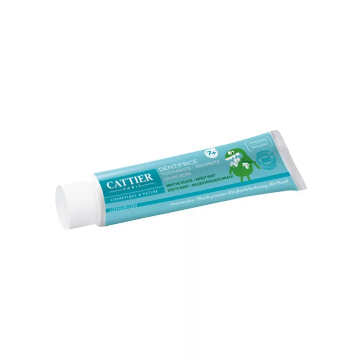 Creme dental Cattier Criança 7 anos + Sweet Mint 50ml