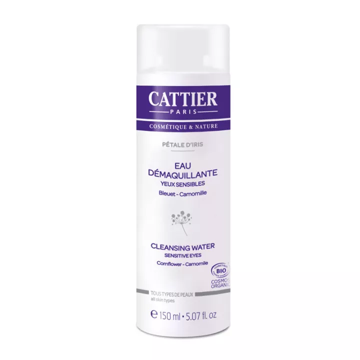 Cattier Sensitive Eyes Remover Water Iris Petal 150ml