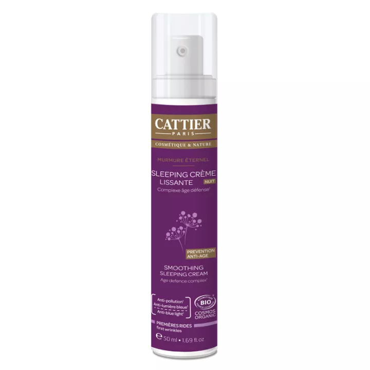 Cattier Sleeping Crème Lissante Murmure Éternel 50 ml