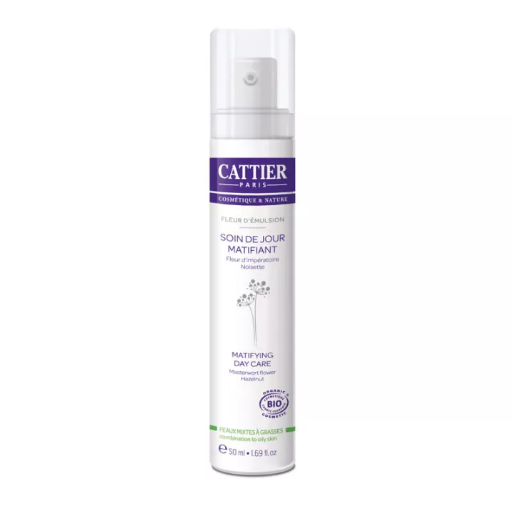 Cattier Fleur d’Émulsion Soin de Jour Matifiant 50 ml