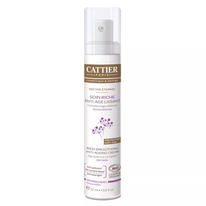 Cattier Eternal Nectar Care reichhaltiges Anti Age Glätten 50ml