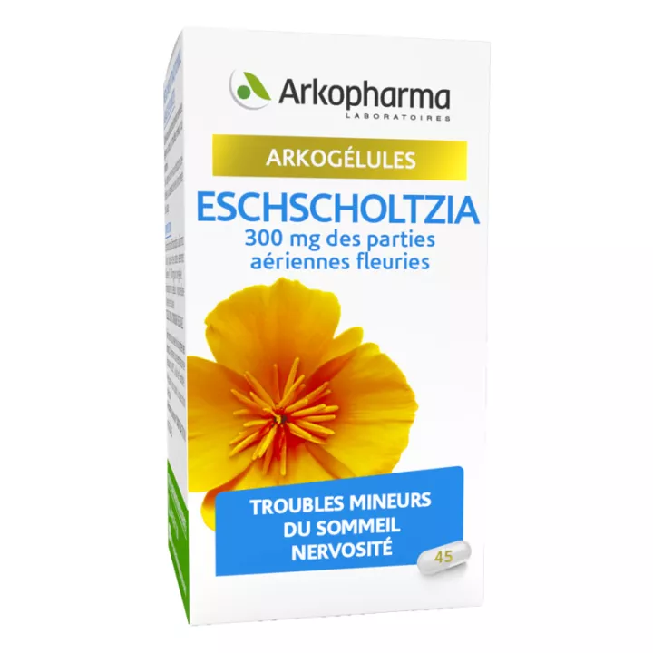 Arkocaps Eschscholtzia Sleep Disorders Nervousness 45 capsules