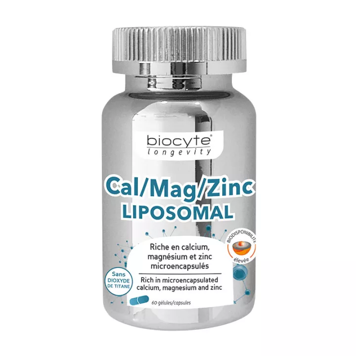 BIOCYTE Ca / Mg / Liposomal Zink 60 capsules