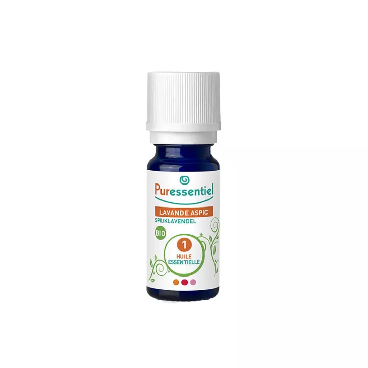 PURESSENTIEL Organic Essential Oil Lavender Aspic 10ml