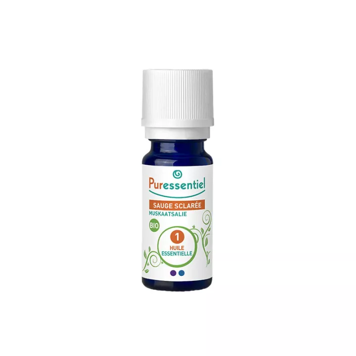 PURESSENTIEL Organic Essential Oil Sage Clary 5ml