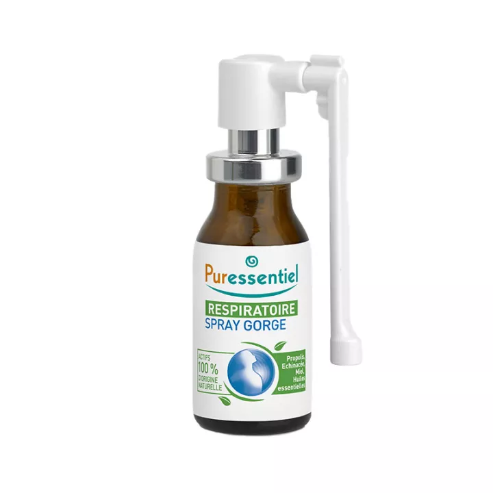 Puressentiel Spray respiratorio per la gola agli oli essenziali