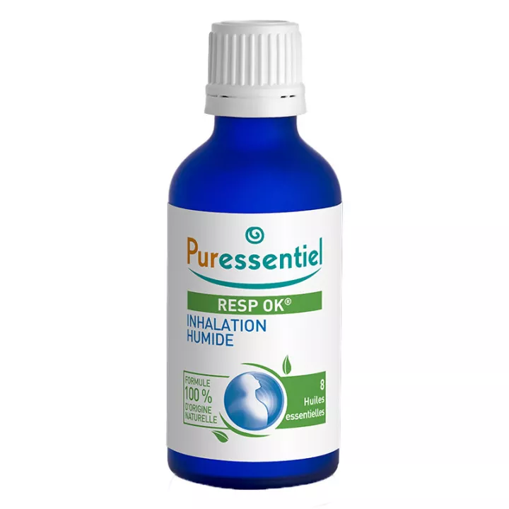 Solution respiratoire inhalation humide Puressentiel