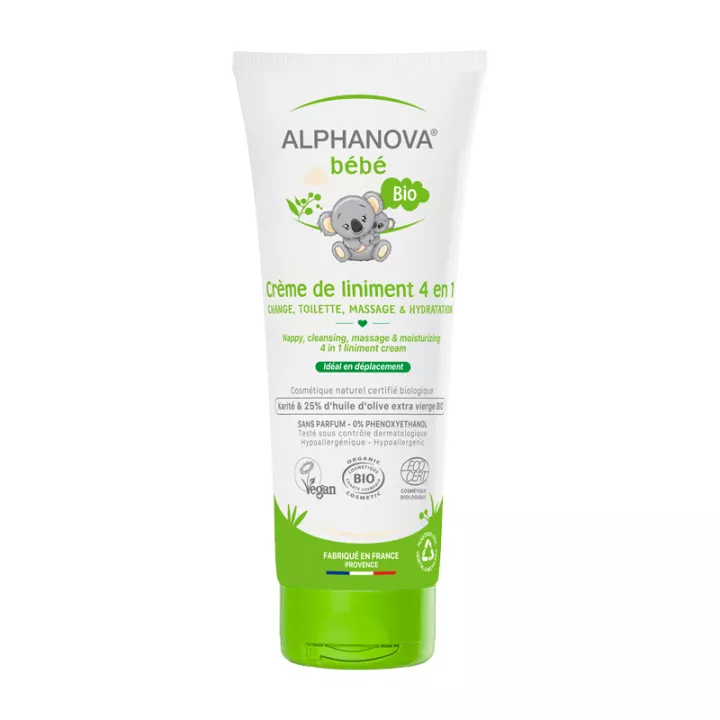 Alphanova Organic Baby Liniment Cream 200ml