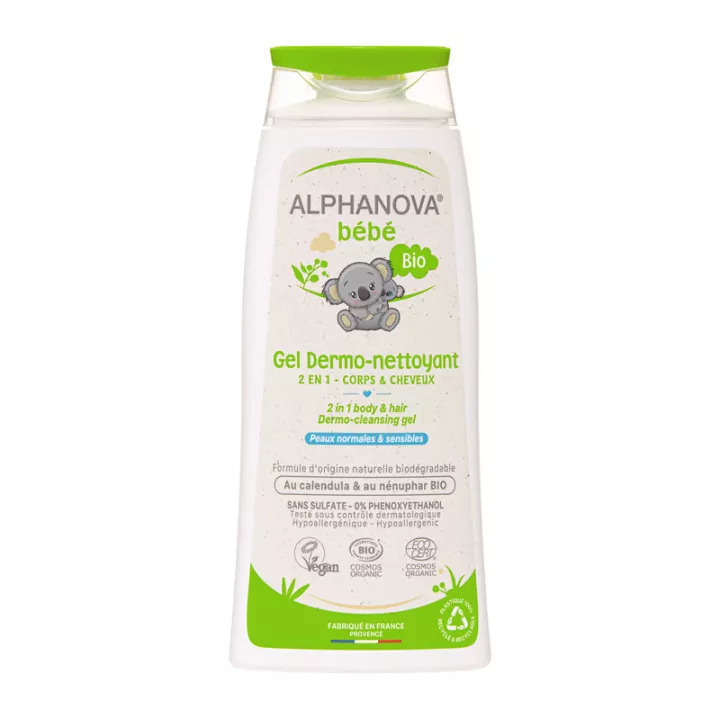 Alphanova Bébé Bio Hair & Body Cleanser