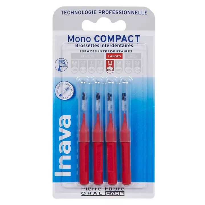 Cepillos Interdentales Inava Mono Compact 1.5 mm