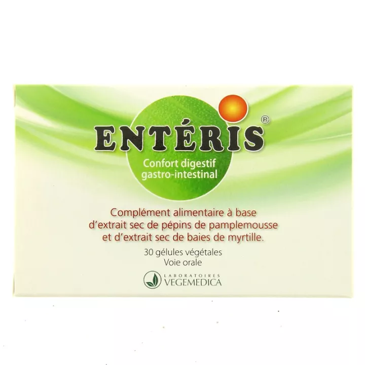 Entéris Gastrointestinal comfort 30 capsules