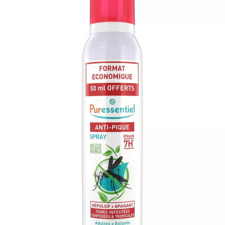 Puressentiel anti spike repellent spray soothing