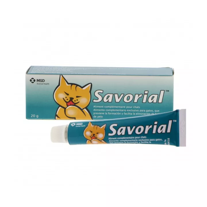 Savorial Oral Paste zur Regurgitation von Katzen. Ball of Hair 20G