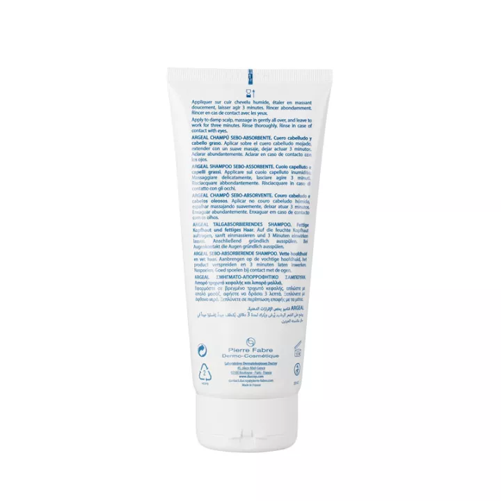 Argeal Ducray Shampoo capelli grassi 200 ml*