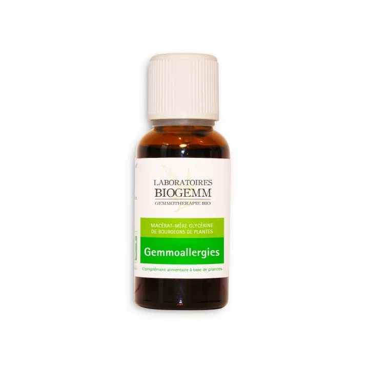 Biogemm GemmoAllergies Bud Maceration Organic 30ml