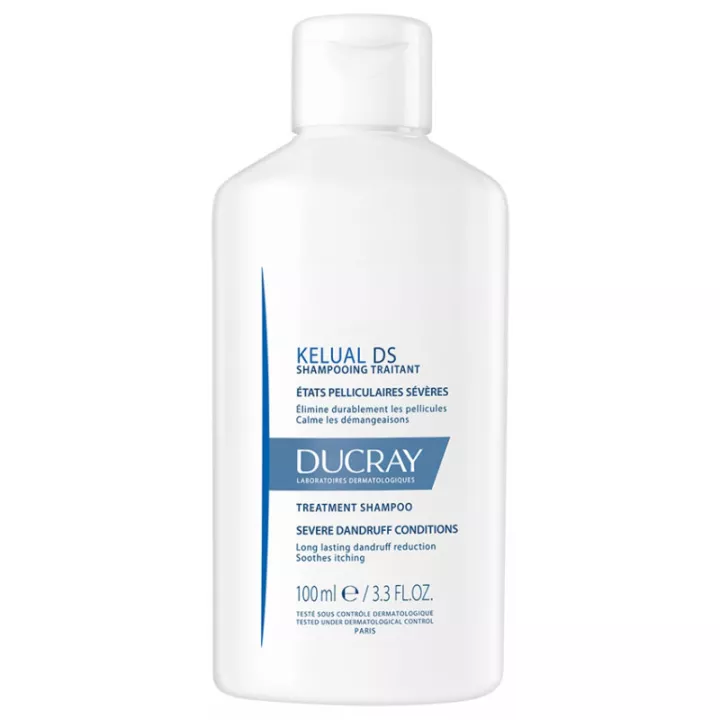 Shampoo Ducray Kelual DS para condições de caspa severas 100ml