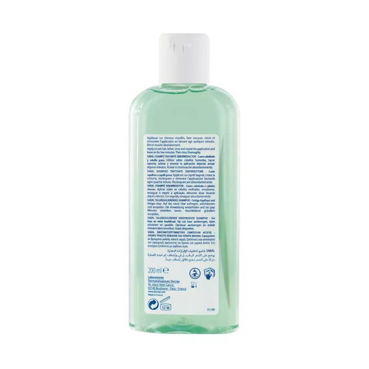Sabal Ducray Champú Cabellos Grasos 200 ml