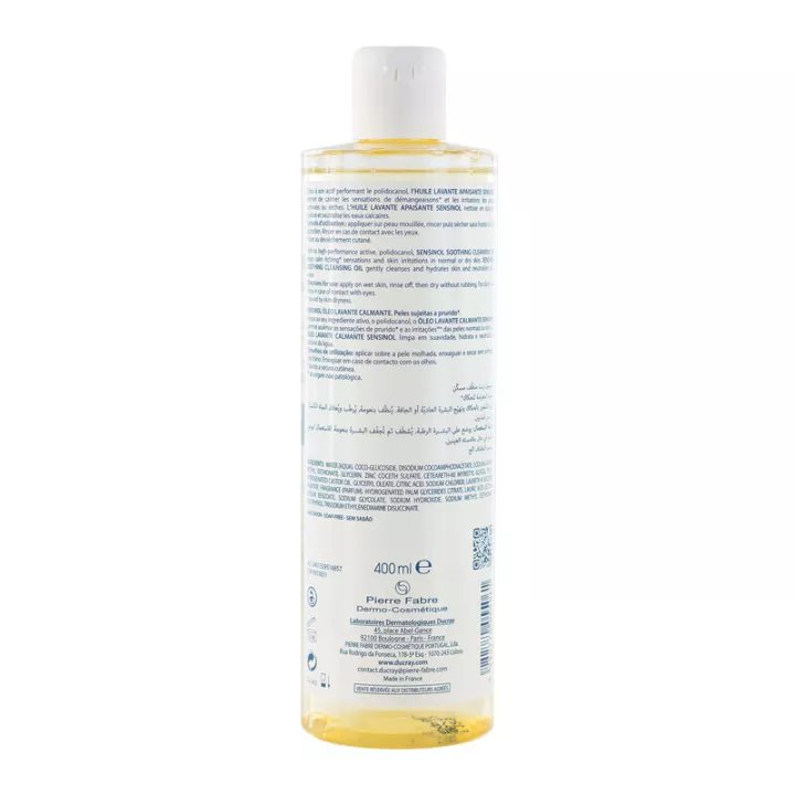 SENSINOL DUCRAY aceite corporal calmante limpieza 200ML / 400ML