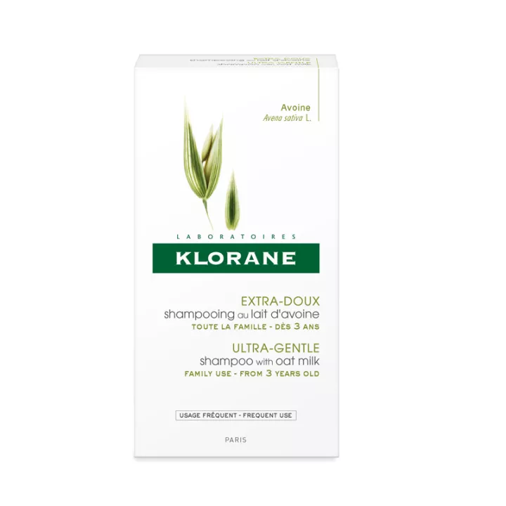 Klorane Shampoo al latte d'avena flacone da 200 ml