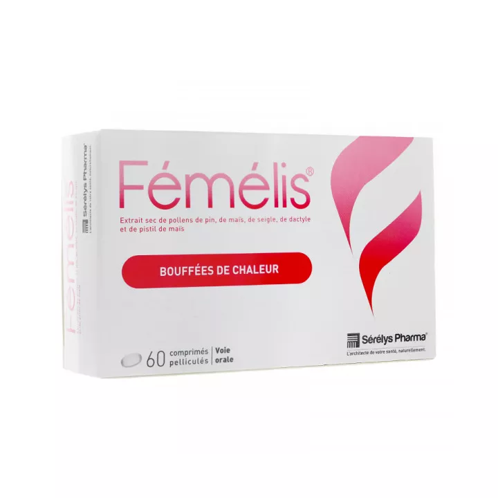 FEMELIS extrait de pollens Ménopause 60 comprimés