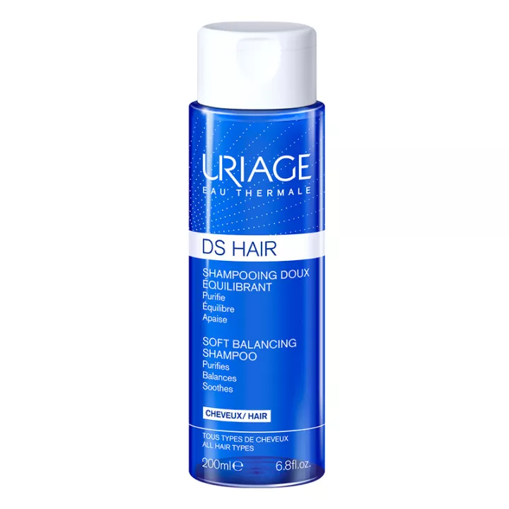 Uriage ds hair shampooing doux équilibrant 200ml