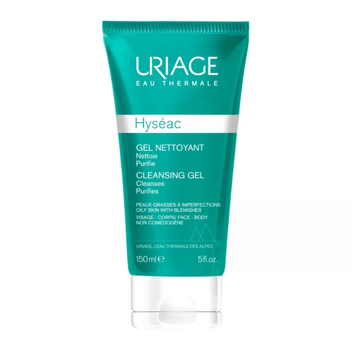 Uriage Hyseac очищающий гель для комбинированной и жирной кожи