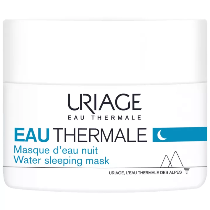 Uriage masque d'eau de nuit peaux déshydratées 50 ml