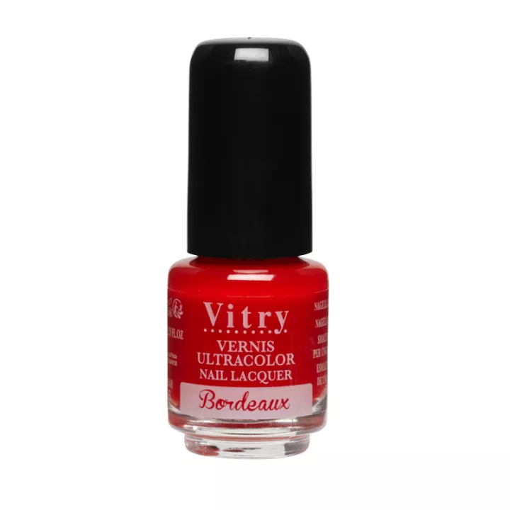 Smalto rosso Vitry 4ml