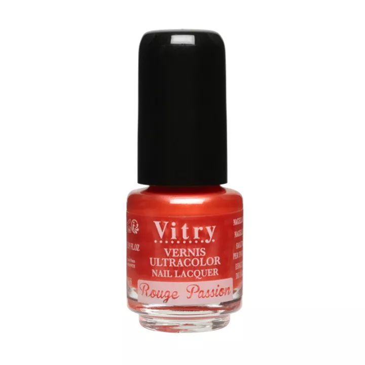 Vitry Nail Polish Red 4ml